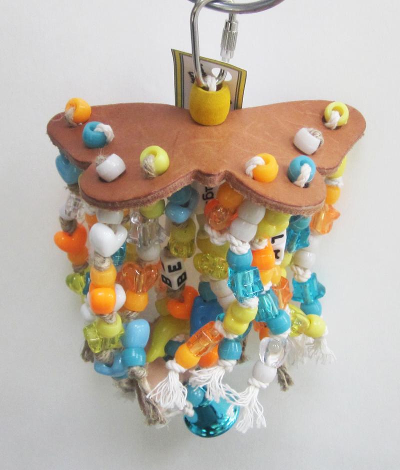 Chopmist Hill Bird Toys LEATHER Bird Toys LEATHER Toys are perfect